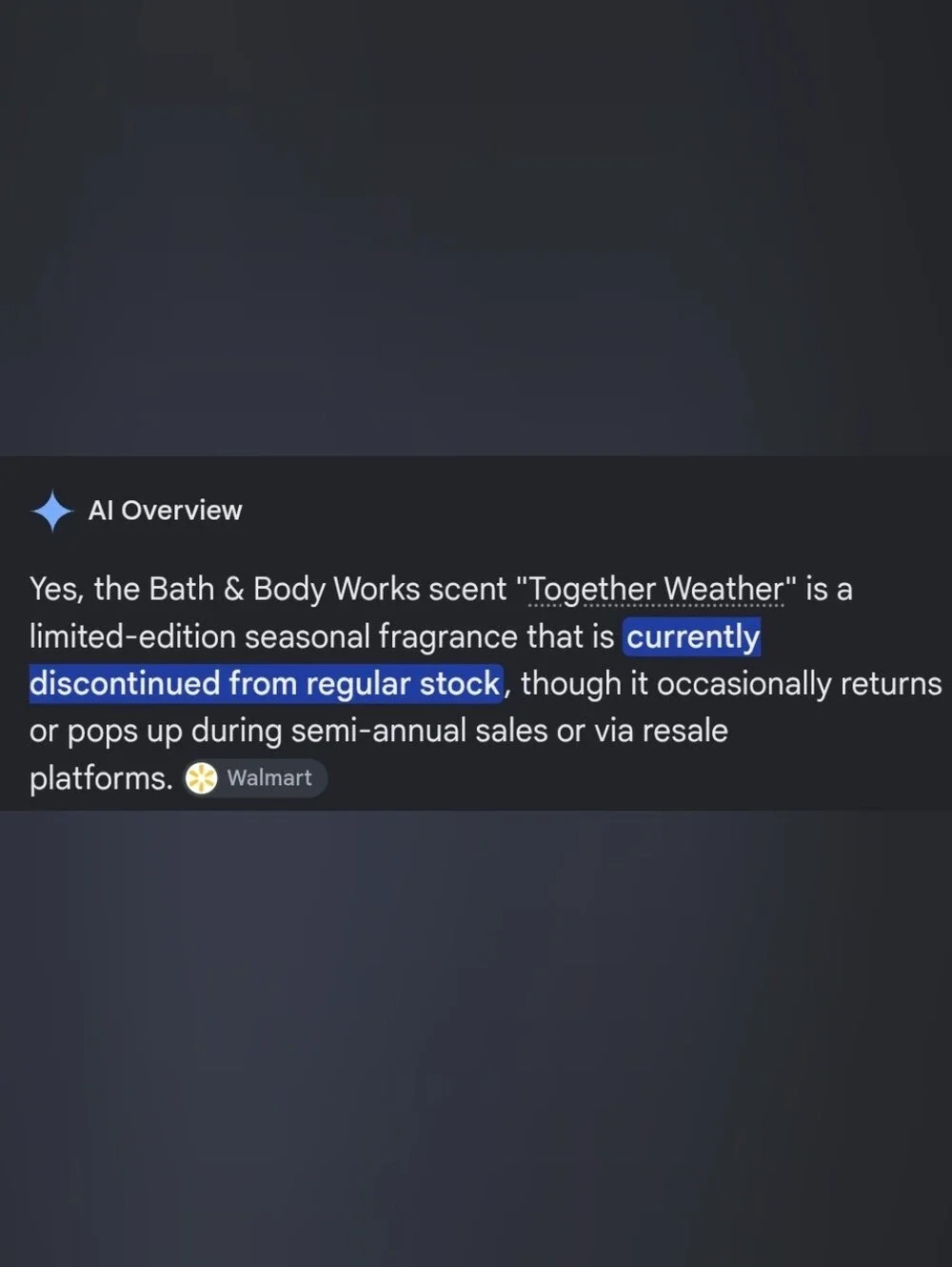 Bath & Body Works Together Weather Shower Gel